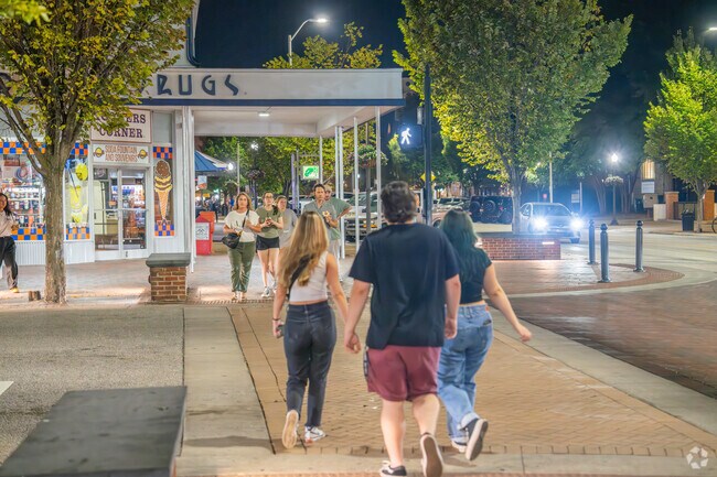 Residents often Toomer's Corner after an Auburn University football game.