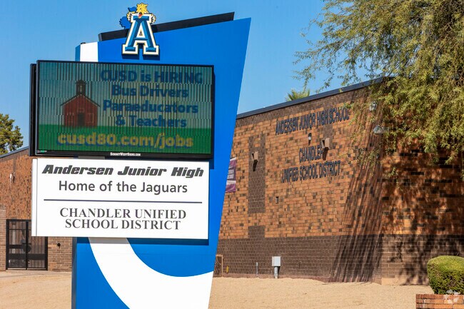 Anderson Jr High is home of the Jaguars. Go Jaguars!
