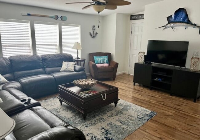 Living room #2 with TV and Sectional