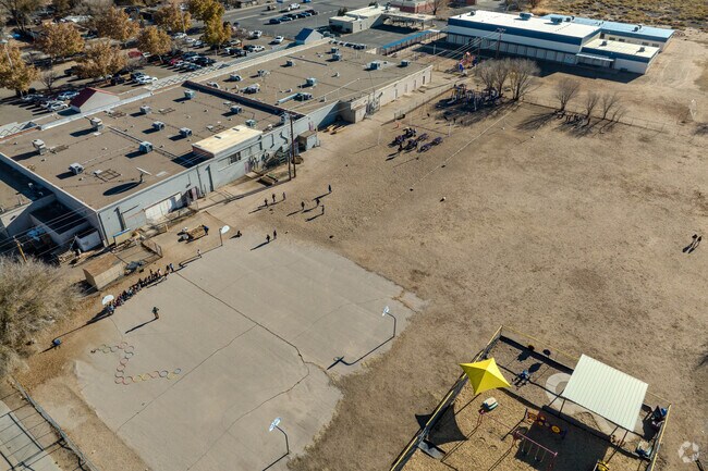 Children at play at El Camino Real Academy Charter School.