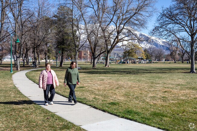 The Scera Park offers miles of walking trails and is located near the Cherry Hill neighborhood.