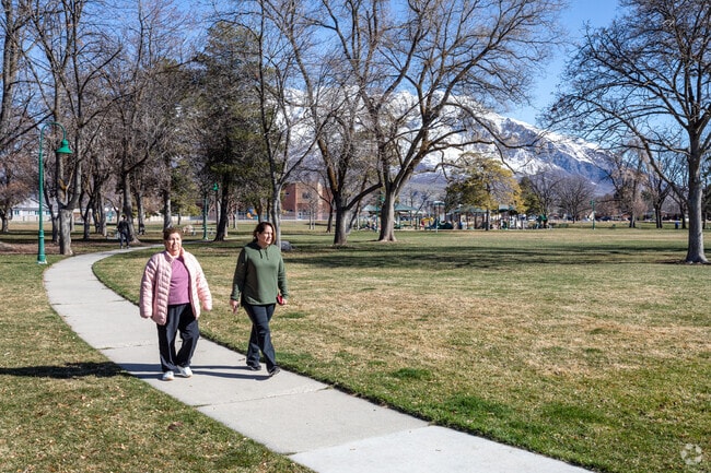 The Scera Park offers miles of walking trails and is located near the Cherry Hill neighborhood.