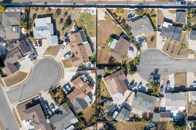 A lot of neighborhoods in Garden Grove consist of cul-de-sac designs.