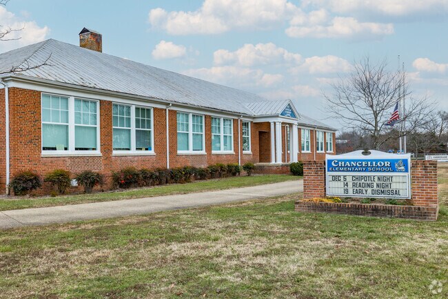 Students can attend Chancellor Elementary School.
