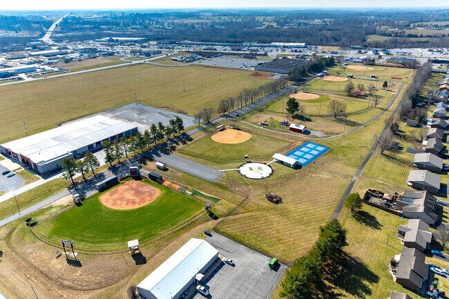 The Campbellsville University’s Lady Tigers softball team plays its home games at Veterans Memorial Park.