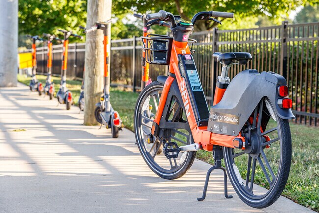 E-bikes and scooters are readily available in West Highlands.