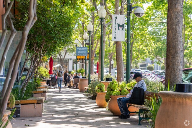 The 4th Street area of West Berkeley has an upscale feel with boutique shops and restaurants.