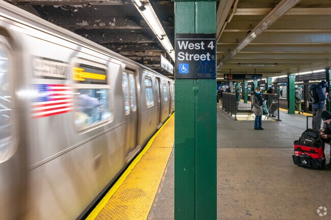 West Village commuters rely on West 4 Street for great convenience for getting around.