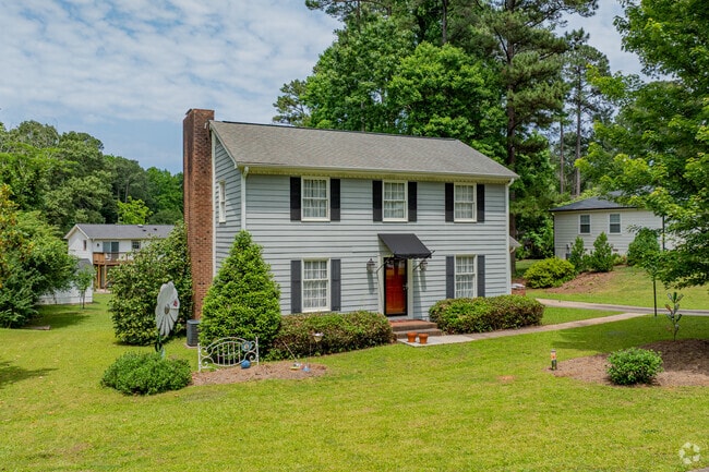 Two story homes are prevalent in Avent West.