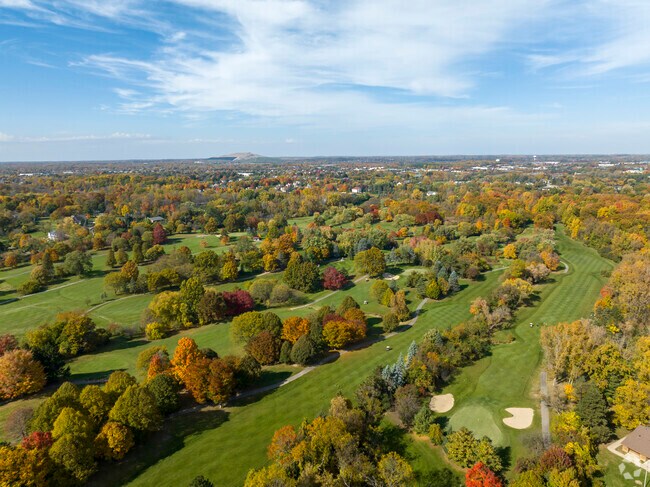Residents can play a round of golf at Hill Top Golf Course in Plymouth Township.