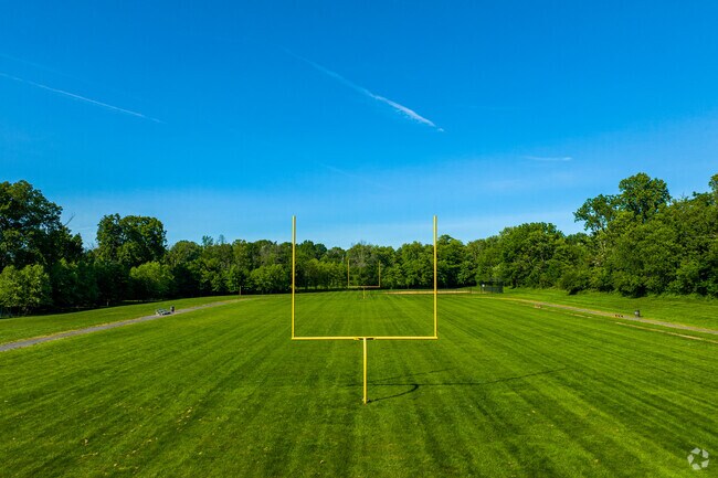 East Norriton Middle School has a track and football field.