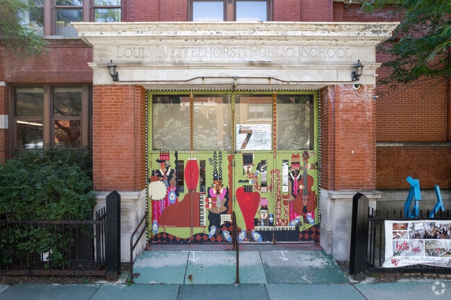 Nettelhorst Elementary School in East Lakeview.