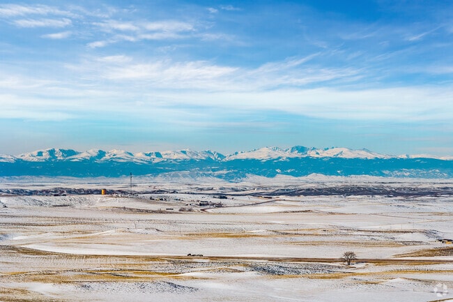 The Big Horn Mountains are about 2 hours west of Gillette.