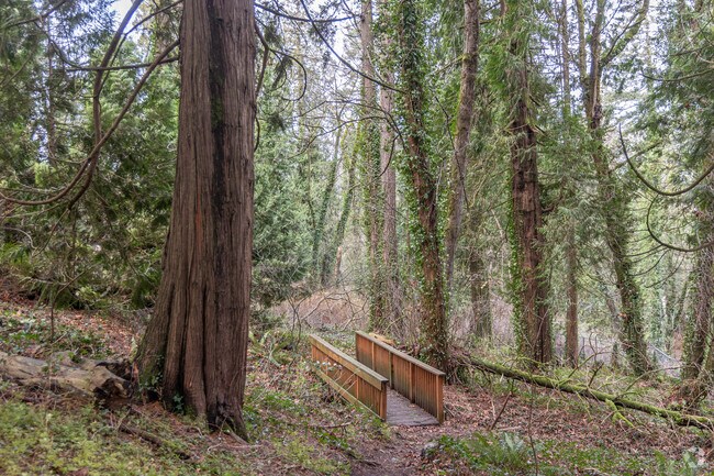 Helen Althaus Park stretches across almost 10 acres of green space in Town Center.