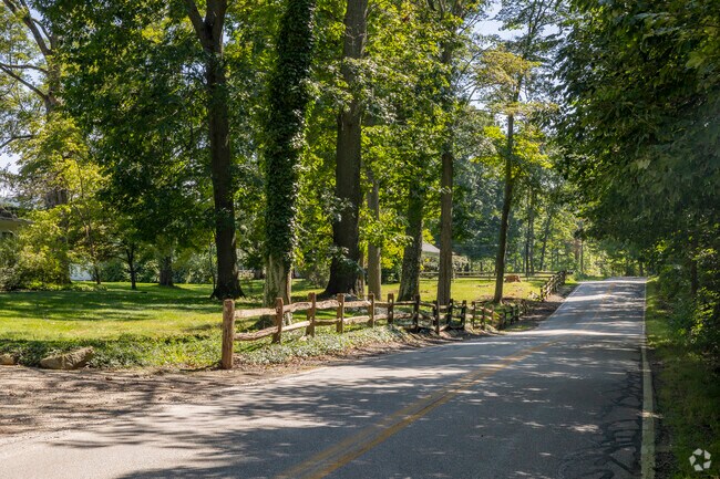 With its rolling hills, Waite Hill is a beautiful place to take a scenic country bike ride.