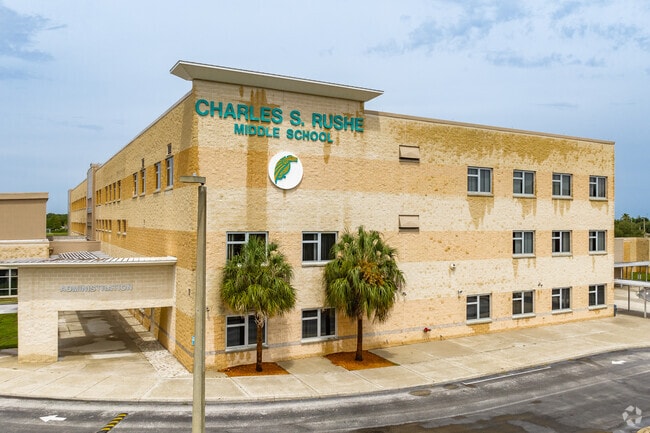 Rushe Middle School hosts 1,335 students in grades 6-8.