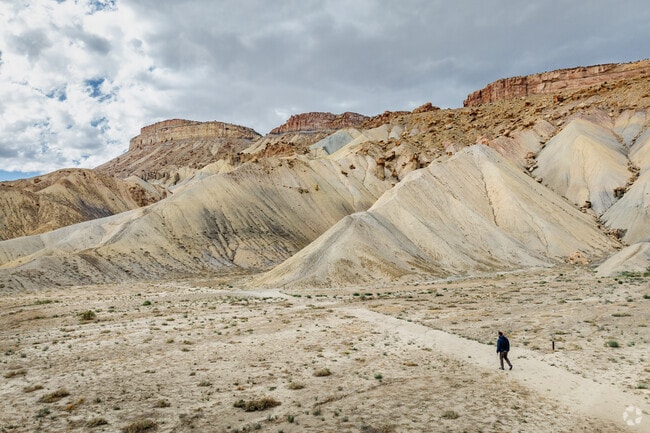 Enjoy a brisk morning walk at Mt. Garfield Trailhead in Grand Junction.