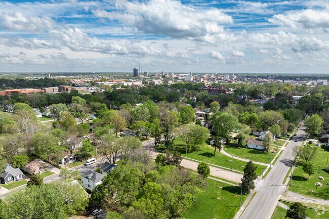 Grant Beach is located just north and west of downtown Springfield.