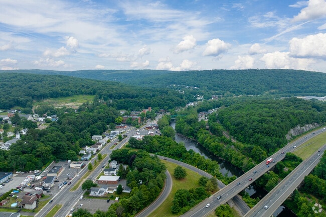 Beacon Falls is right next to Route 8, taking you down to Bridgeport and beyond