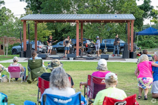 Local bands perform at the Concert in the Park event in Social Circle.
