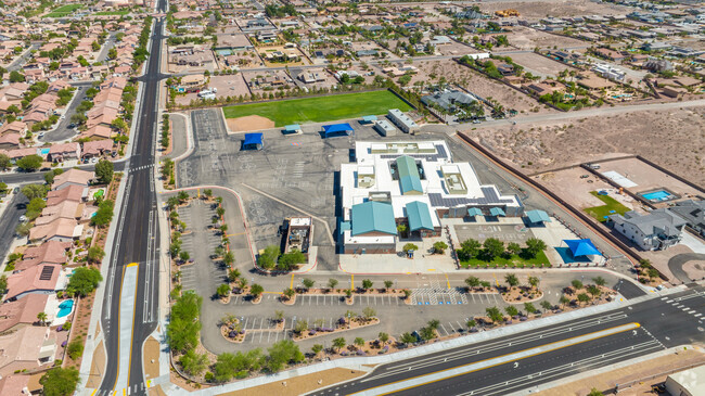 Overview of James E & A Rae Smalley Elementary School.