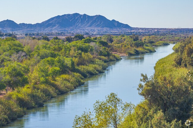 The Colorado River is Rancho Serreno's defining geographic feature.