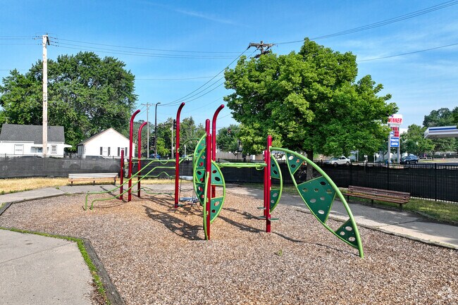 Students at Field Elementary School have access to a number of outdoor activities.