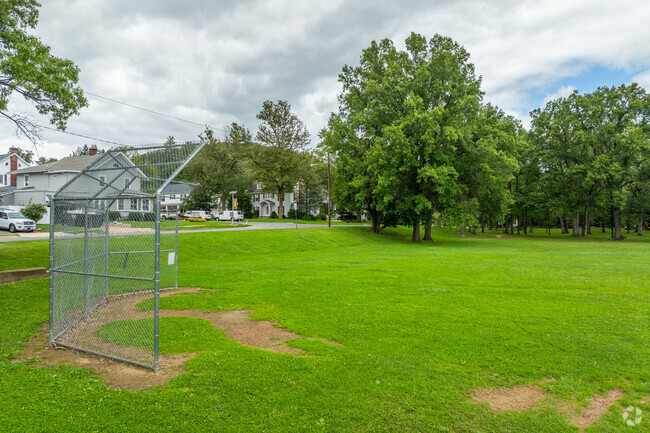 Plenty of green space surrounds Cochran Elementary School