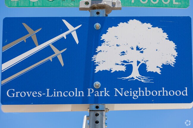 Groves Lincoln Park borders Davis-Monthan Air Force Base, operating since 1927.