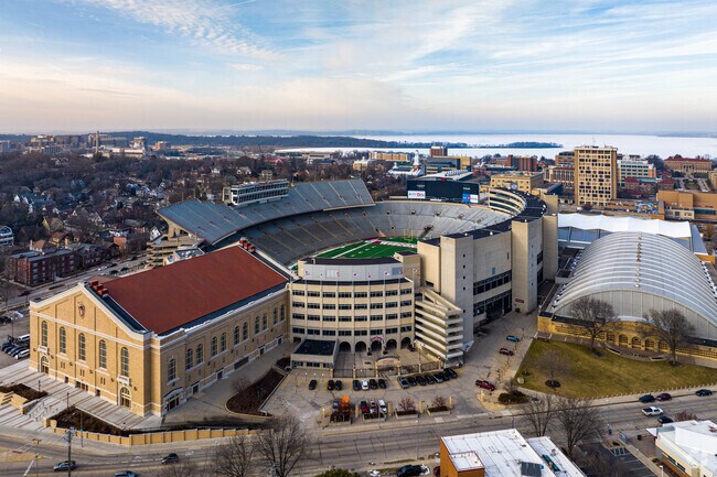 Middleton residents are not far from Camp Randall Stadium, where Badgers games bring thousands to watch.