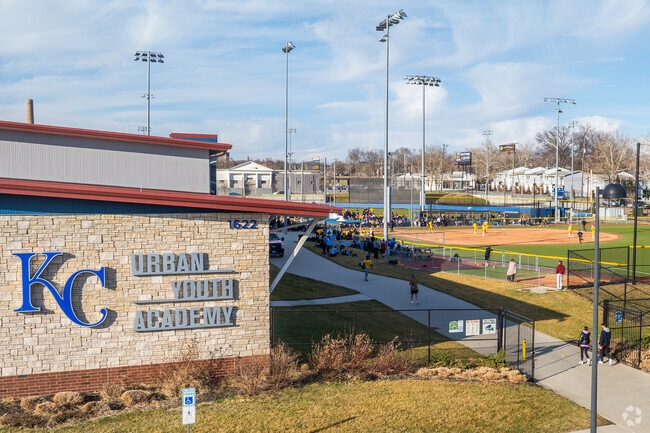 The KC Urban Youth Academy is located in the 18th & Vine neighborhood.