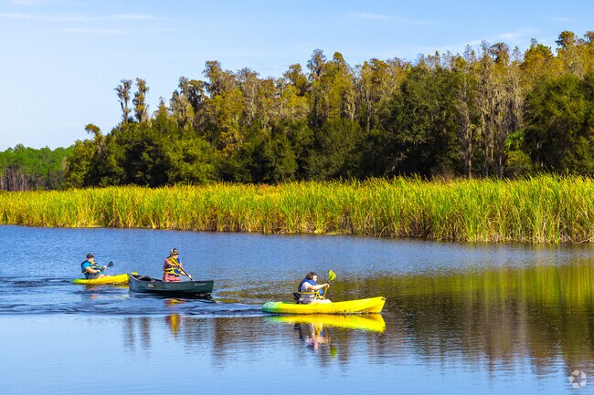 The Peace River offers an array of water-related activities such as kayaking and fishing.