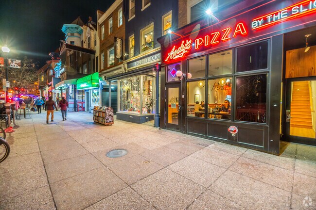 Kalorama Triangle residents enjoy close proximity to a variety of stores and restaurants.