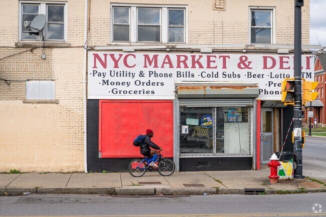 Locals can walk or bike the sidewalks throughout Cleveland Hill.