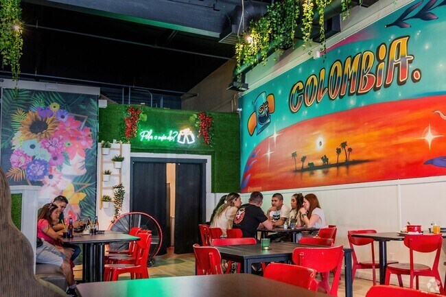 Colombian style cuisine is offered in La Terraza in Graystone.