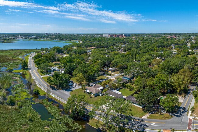 Lakeshore gets its name from the bordering Lake Parker.