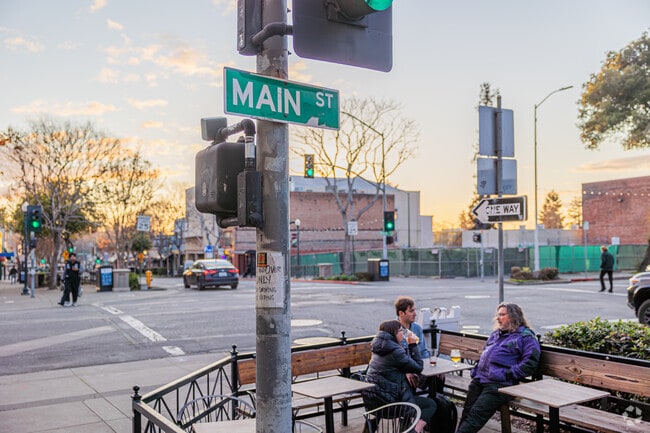 Vibrant community life unfolds on Hayward's Main Street, a hub of Fairview charm.