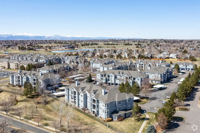 Apartments near the parks in Highland Park, Broomfield, Colorado.