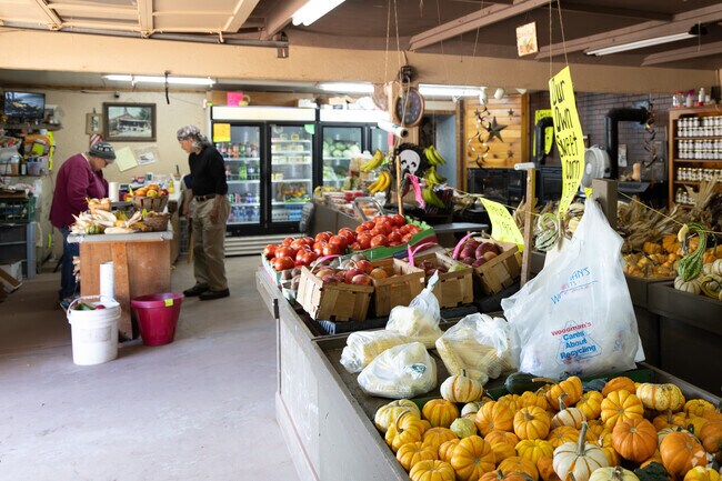 Dincher's Roadside is a great farm stand close to Penn. They have all different seasonal items.