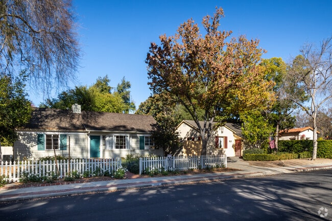 Residents enjoy the tree-lined streets of Old Claremont.