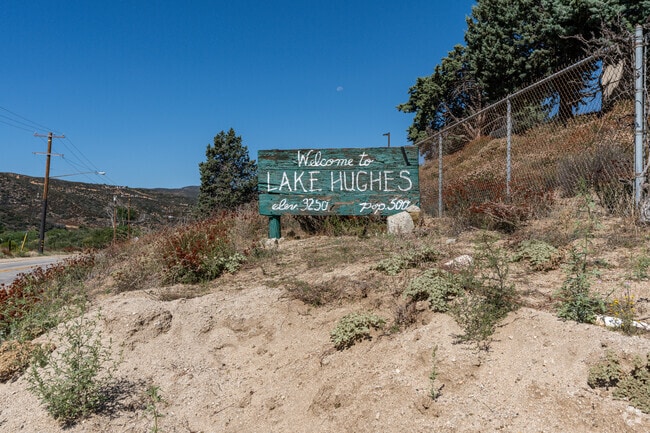 Welcome to Lake Hughes in LA county.
