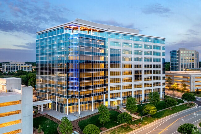 Many of the newer office buildings are located in the Ballantyne neighborhood.