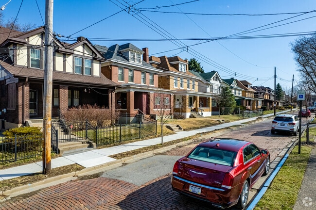 Classic American Foursquare homes a found all around and line the streets of McKeesport.