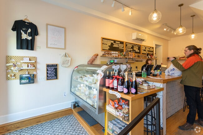 The Rhined at Findlay Market focuses on domestic cheeses and has an extensive wine selection.