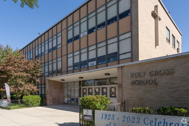 Holy Cross is a sought after Catholic school in the Bronx.