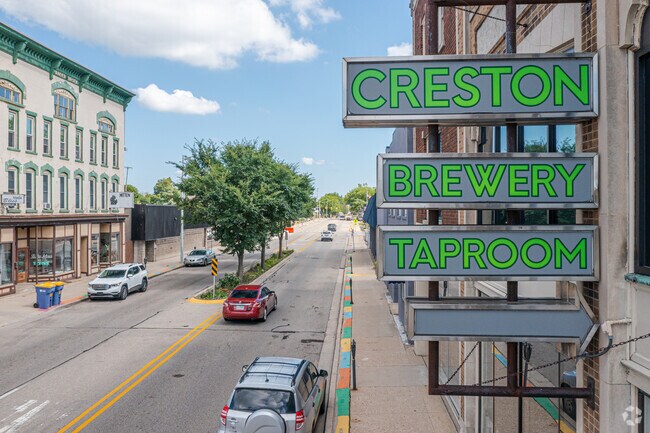 Head to the Creston Brewery Taproom for their happy hour specials in downtown Creston.