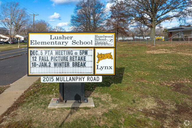 Lusher Elementary School is located at 2015 Mullanphy Rd.