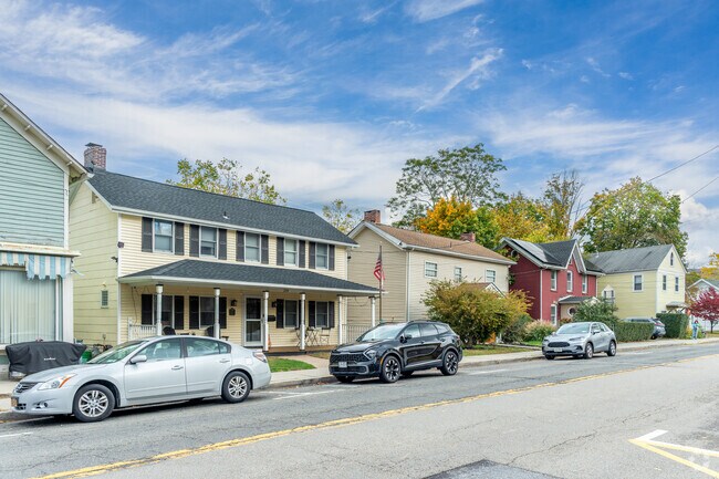 The cozy homes of Cornwall-on-Hudson make for close-knit neighbors.