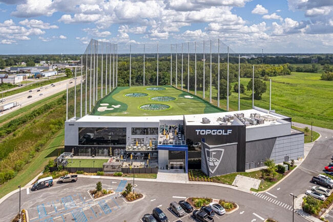 Top Golf offers 70 climate-controlled hitting bays in Airline/Jefferson.