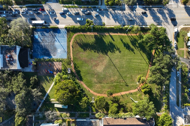 Warfield Park is located just outside the border of Progresso Village.